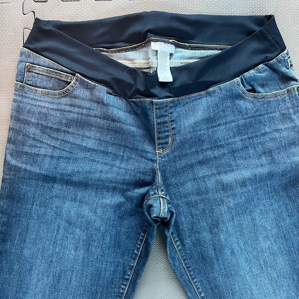 Denim maternity pant (14)